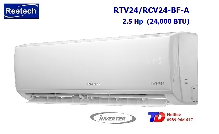 Máy lạnh Reetech Inverter 2.5 Hp RTV24/RCV24-BF-A