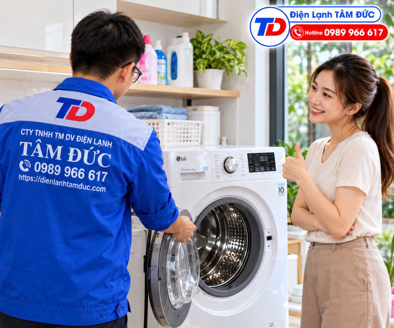 dịch vụ sửa máy giặt tâm đức tại tphcm
