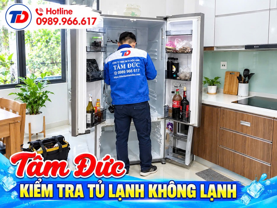 Sửa tủ lạnh không lạnh tại nhà