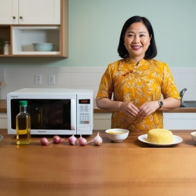 Cách Nấu Xôi Bằng Lò Vi Sóng: Thơm Ngon Và Tiện Lợi