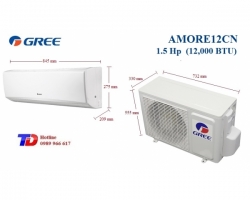 Máy lạnh Gree 1.5 Hp AMORE12CN Máy lạnh Gree 1.5 Hp AMORE12CN