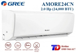 Máy lạnh Gree 2.5 Hp AMORE24CN Máy lạnh Gree 2.5 Hp AMORE24CN