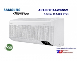 Máy lạnh Samsung Inverter cao cấp 1.5 Hp AR13CYHAAWKNSV