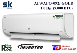 Máy lạnh Sumikura Inverter 1.0 Hp APS/APO-092/GOLD Máy lạnh Sumikura Inverter 1.0 Hp APS/APO-092/GOLD