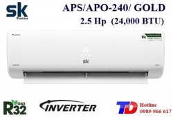 Máy lạnh Sumikura Inverter 2.5 Hp APS/APO-240/Gold Máy lạnh Sumikura Inverter 2.5 Hp APS/APO-240/Gold