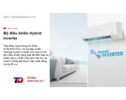 Máy lạnh Toshiba Inverter 1.0 HP RAS-H10C4KCVG-V