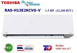 Máy lạnh Toshiba Inverter 1.5 HP RAS-H13E2KCVG-V Máy lạnh Toshiba Inverter 1.5 HP RAS-H13E2KCVG-V