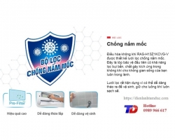 Máy lạnh Toshiba Inverter 1.5 HP RAS-H13Z1KCVG-V