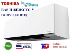 Máy lạnh Toshiba Inverter 2.0 HP RAS-H18E2KCVG-V Máy lạnh Toshiba Inverter 2.0 HP RAS-H18E2KCVG-V