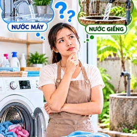 Nên Dùng Nước Máy Hay Nước Giếng Cho Máy Giặt?