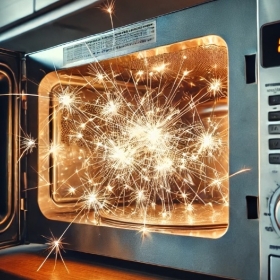 Lò Vi Sóng Bị Xẹt Lửa: Nguyên Nhân Và Cách Xử Lý An Toàn