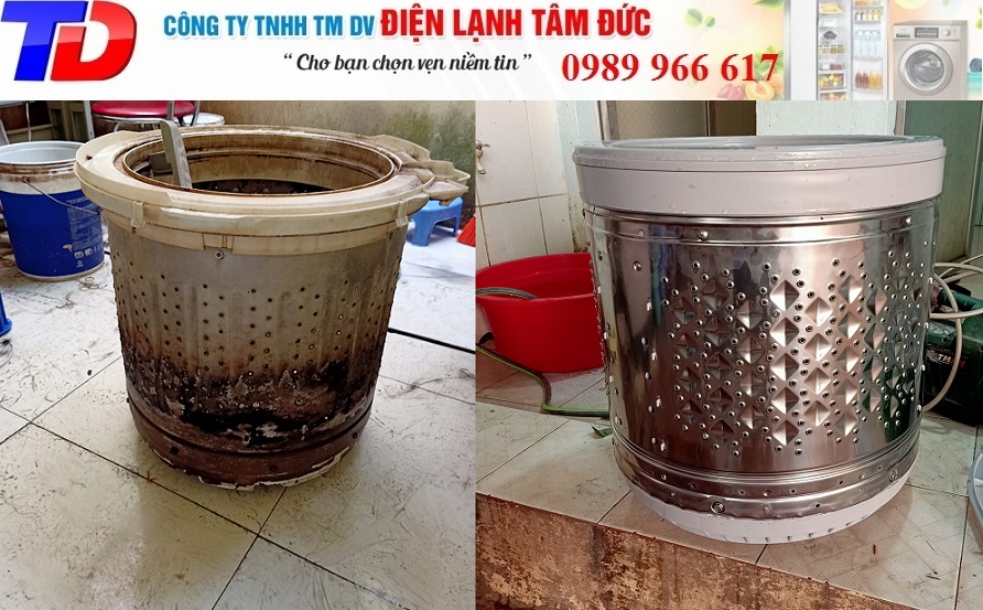 Vệ sinh máy giặt huyện Hóc Môn