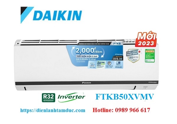 Máy lạnh Daikin Inverter 2.0 HP FTKB50XVMV