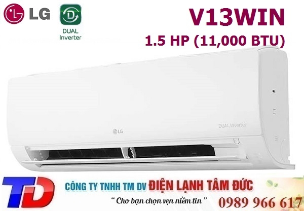 Máy lạnh LG Inverter 1.5 HP V13WIN