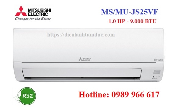 Máy lạnh Mitsubishi Electric 1.0 HP MS/MU-JS25VF
