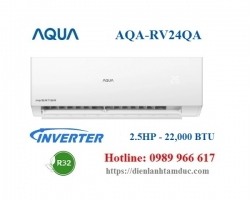 Máy Lạnh Aqua Inverter 2.5 HP AQA-RV24QA
