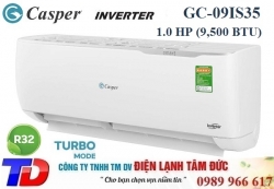 Máy lạnh CASPER Inverter 1.0 HP GC-09IS35