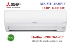 Máy lạnh Mitsubishi Electric 1.5 HP MS/MU-JS35VF