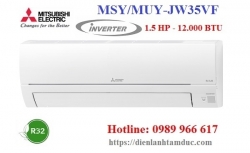 Máy lạnh Mitsubishi Electric Inverter 1.5 HP MSY/MUY-JW35VF