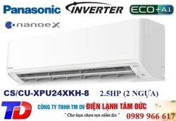 Máy lạnh Panasonic Inverter 2.5HP CS/CU-XPU24XKH-8